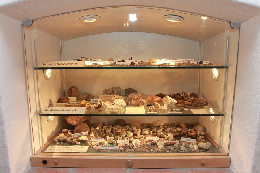 Funde der archiologischen Grabung in Stöttham 2008