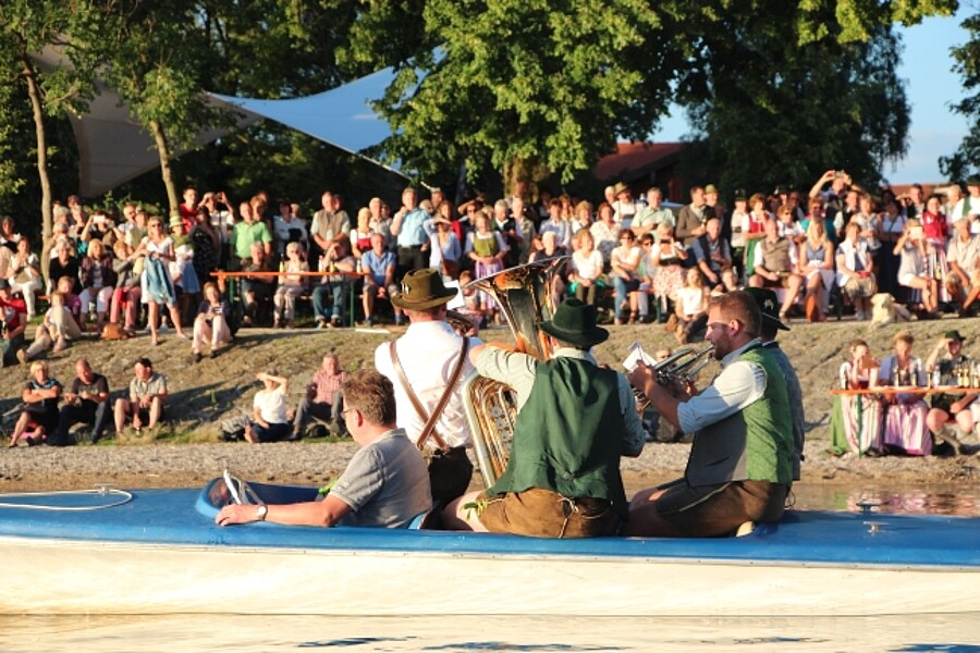 Aufgspuit am Chiemsee